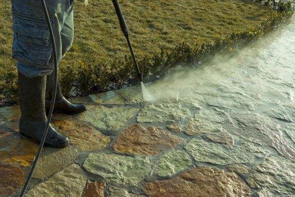 Stone Power Washing in La Crosse