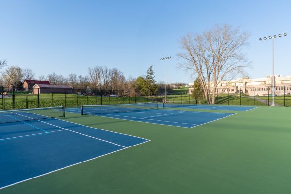Tennis Court Cleaning in La Crosse