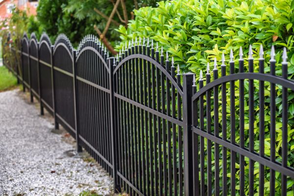 Iron Fence Pressure Washing in La Crosse