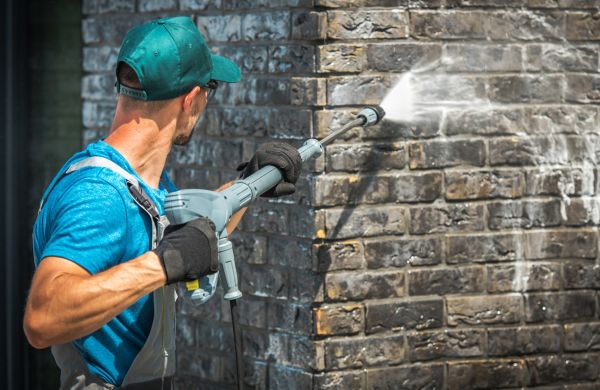 Brick Wall Cleaning in La Crosse