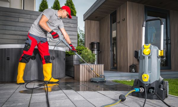 Concrete Patio Washing in La Crosse