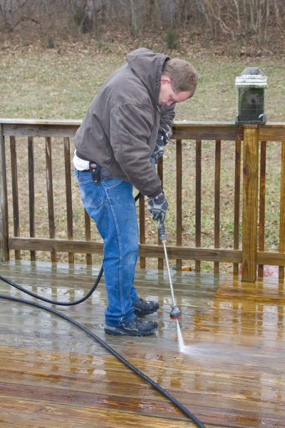 Balcony Power Washing in La Crosse