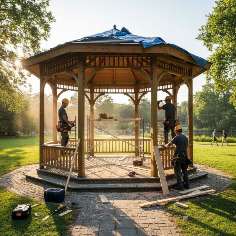 Gazebo Cleaning
